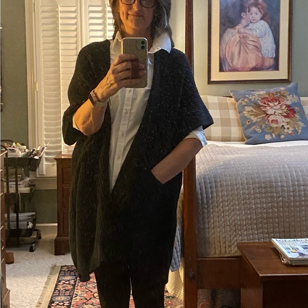 Time and Tru Black Knit Sweater